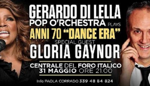 Roma, 19 mag. (askanews) - "Can't take my eyes off you" compie 50 anni e Gloria Gaynor è pronta a celebrare uno dei suoi brani storici a Roma con un un grande festeggiamento il 31 maggio al Centrale del Foro Italico. Sarà uno show a ritmo di disco music, per rivivere le emozioni degli anni '70, dove il maestro Gerardo Di Lella, insieme alla sua Pop Orchestra e con Gaynor, special guest deccezione, che darà vita ad uno spettacolo unico nel suo genere dal titolo Anni 70 Dance Era.

Pubblicato per la prima volta nel 1967, originariamente interpretato da Frankie Valli, ma portato al successo planetario proprio da Gaynor, il brano è diventato un vero e proprio inno all'amore, la canzone che ogni donna vorrebbe che le fosse dedicata.

Oltre a Cant take my eyes off you, Gloria Gaynor eseguirà altre hit planetarie come I will survive e Never can say goodbye, arrangiate rispettando fedelmente le atmosfere originali ed eseguite dai 22 elementi (con 9 fiati, 6 cantanti, e doppia ritmica) della Pop Orchestra diretta dal Maestro Gerardo Di Lella ("deus ex machina" dell'operazione).